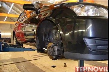 Замена переднего подшипника ступицы Toyota