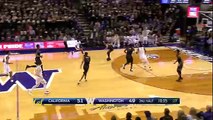 Jaylen Brown throws down a thunderous dunk - College Basketball Highlight (FULL HD)