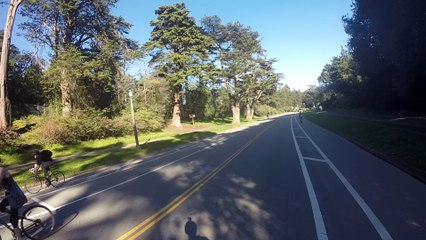 Electric Skateboarding Thru Golden Gate Park