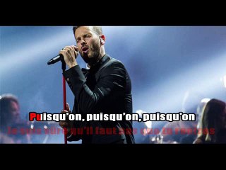 KARAOKE M. POKORA - Voir la nuit s'emballer