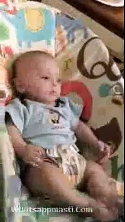 Silly Baby Boy Goes Crazy Over A Remote Control