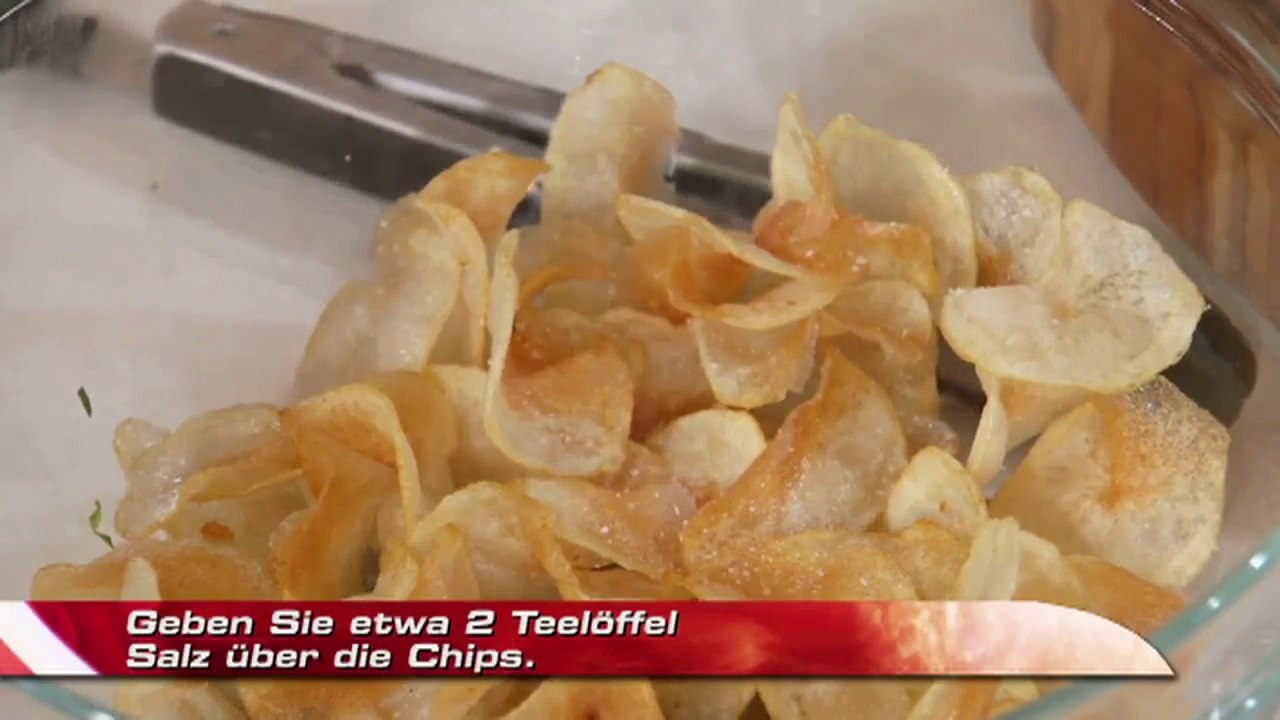 Italienische Kartoffelchips mit Kräutern+