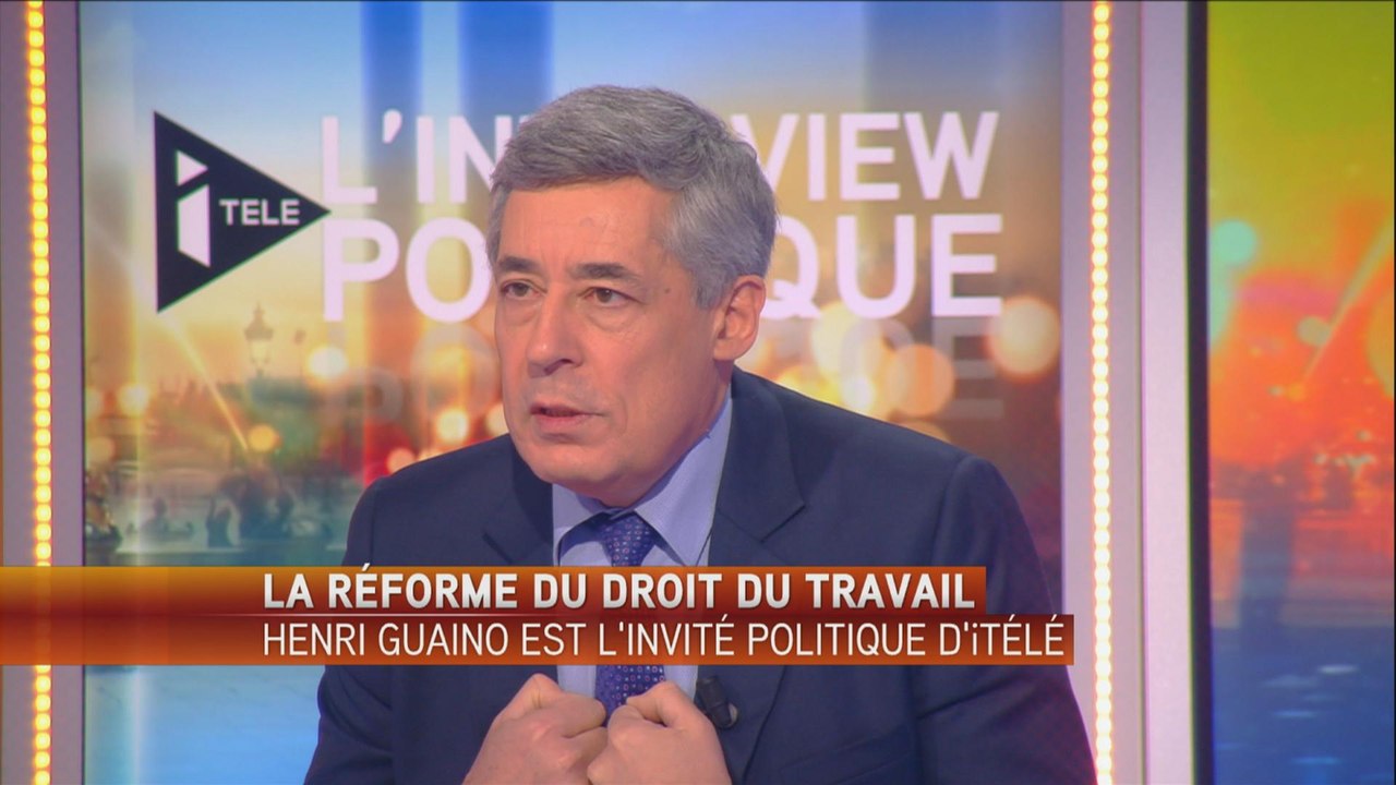 Henri Guaino: "vive Léon Blum et vive le Front Populaire pour ce qui est de la limitation du temps de travail"