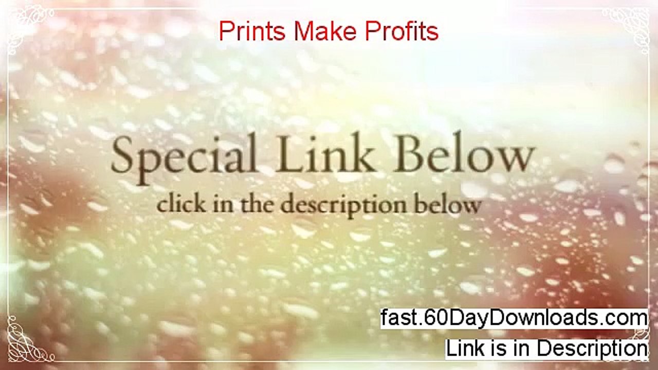 Prints Make Profits 2013, will it work (my real review)