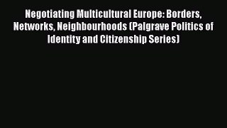 [PDF] Negotiating Multicultural Europe: Borders Networks Neighbourhoods (Palgrave Politics