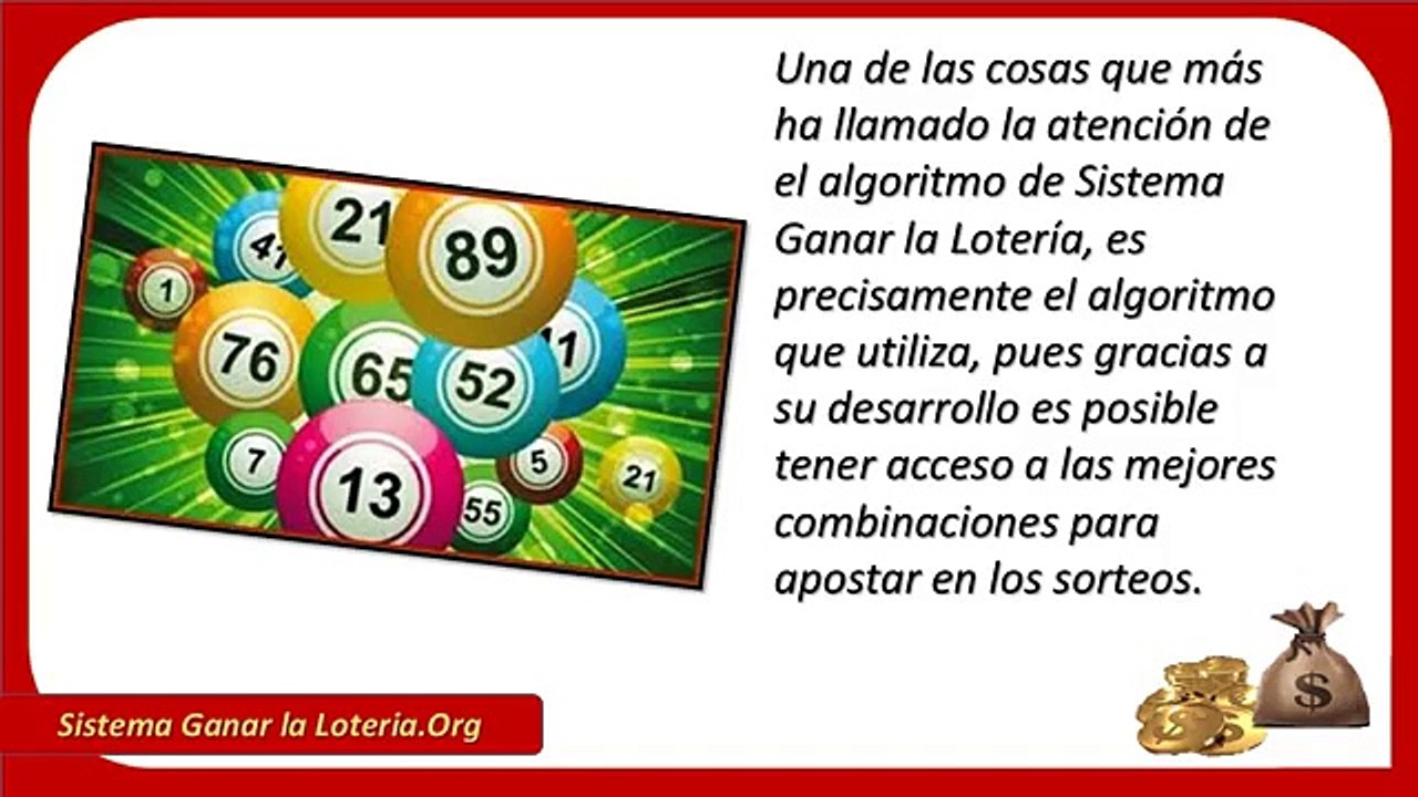 El Mejor Algoritmo de Sistema Ganar la Lotería