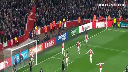 Danny Welbeck great Goal ~ Arsenal vs Leicester City 2-1  - FOOTBALL MANIA