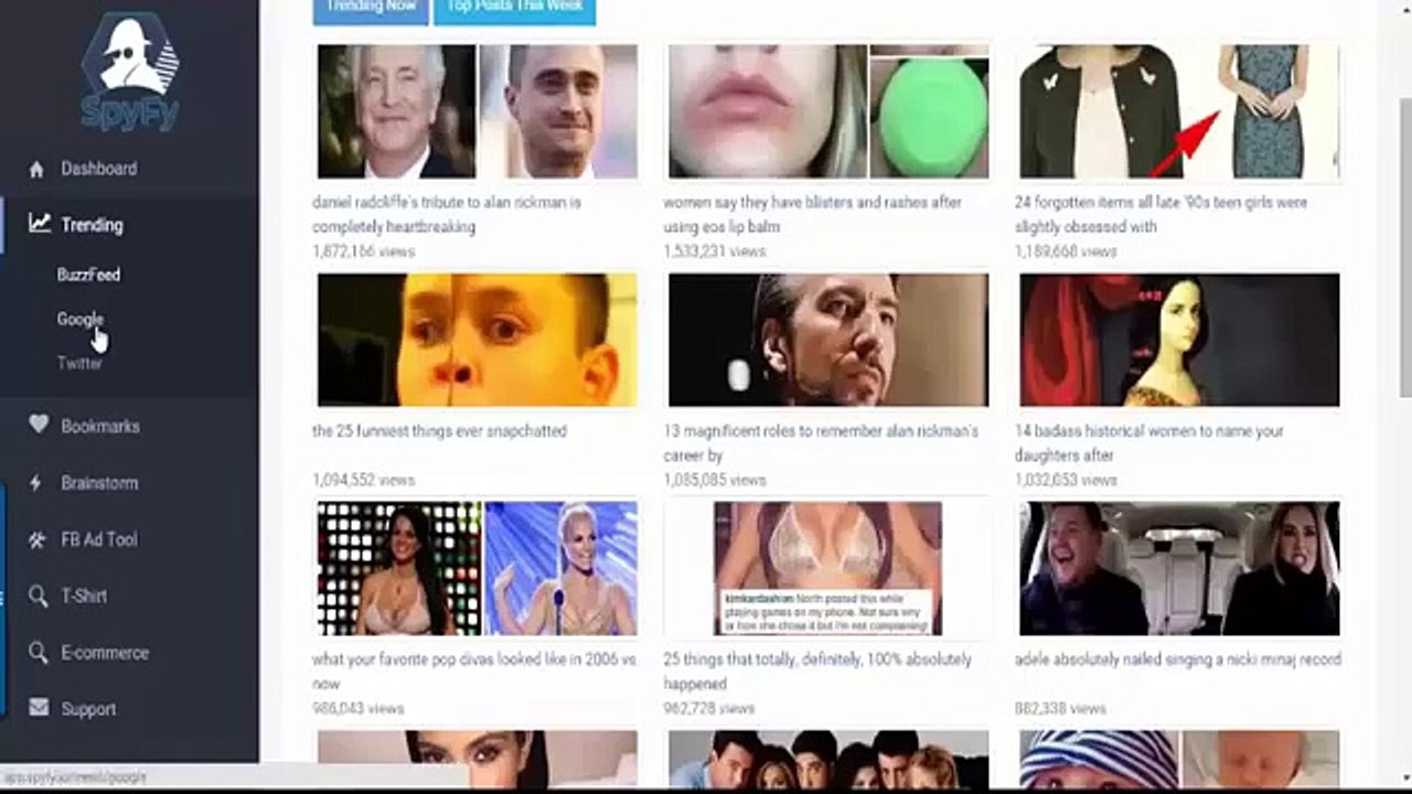 Review Of Spyfy- Not Spyfu- New Research Tool