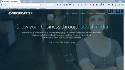 Tutorial 1   -  Quick Start Guide with Sociocaster (English VO)