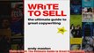 Download PDF  Write to Sell The Ultimate Guide to Great Copywriting FULL FREE