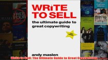 Download PDF  Write to Sell The Ultimate Guide to Great Copywriting FULL FREE
