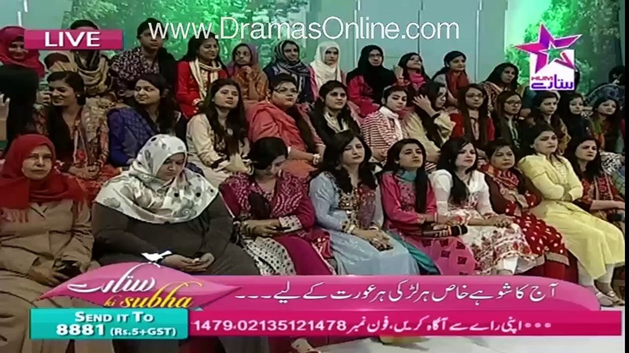 Sitaray Ki Subh With Shaista Lodhi - 19th February 2016 - Part 3