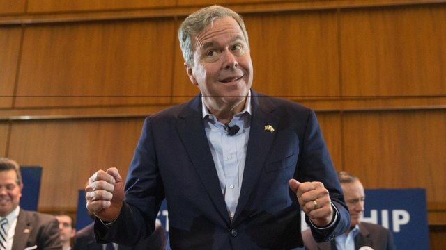Jeb Bush starts to get frustrated