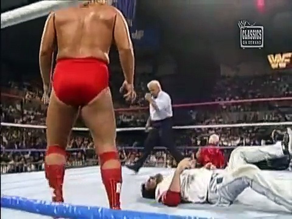 Red Rooster vs Brooklyn Brawler   SuperStars May 20th, 1989