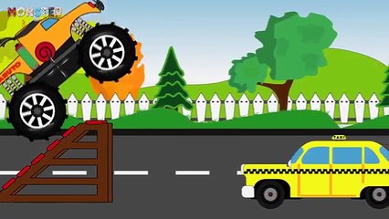 Naruto Shippuuden Truck | Monster Trucks For Children | Kids Video - Monster LAB TV