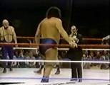 Andre the Giant & Tito Santana vs Goulet & Vachon Championship Wrestling Feb 4th, 1984