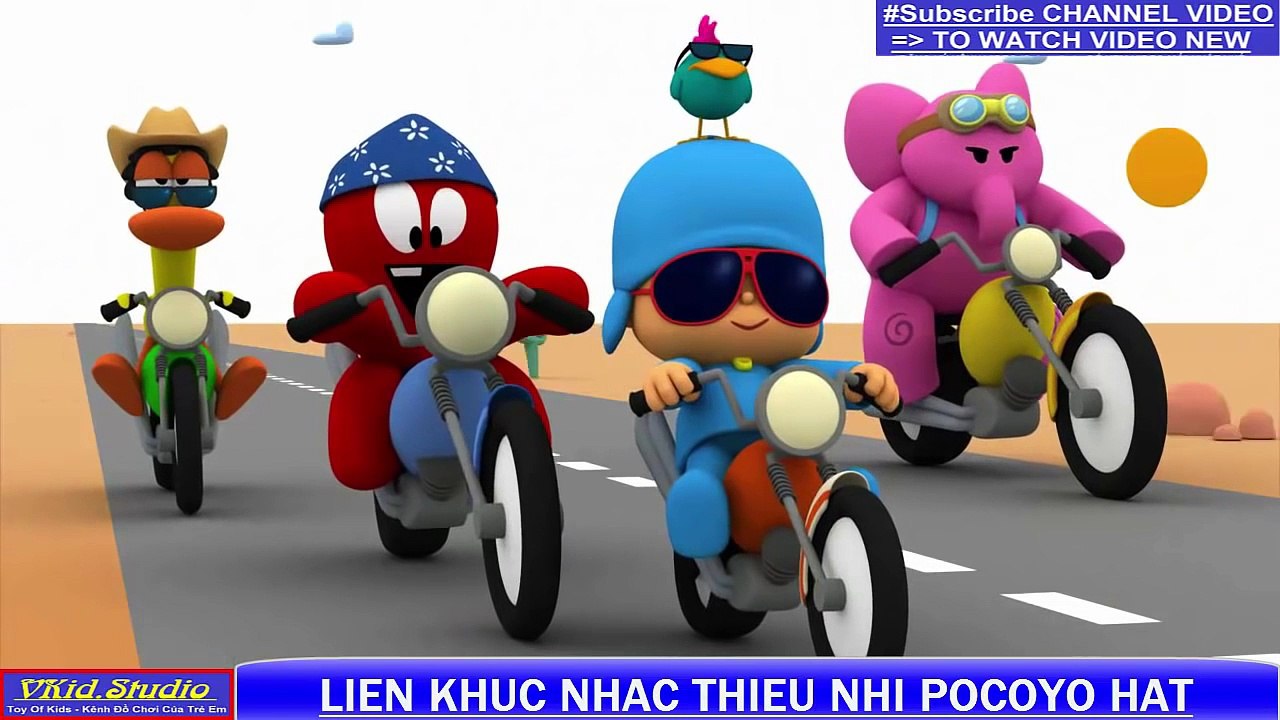 VKidStudio tập 70 l Ba Thuong Con l LIEN KHUC NHAC THIEU NHI l Hoat hinh Pocoyo Learn Vietnamese