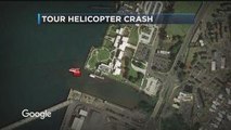 Eyewitnessed heli crash today at Pearl Harbor, Hawaii almost over the Arizona Memorial