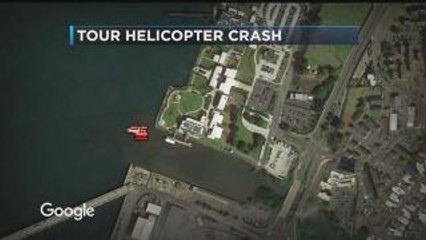 Eyewitnessed heli crash today at Pearl Harbor, Hawaii almost over the Arizona Memorial