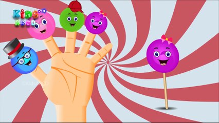 Finger Family Lollipop Song - Classic Nursery Rhymes