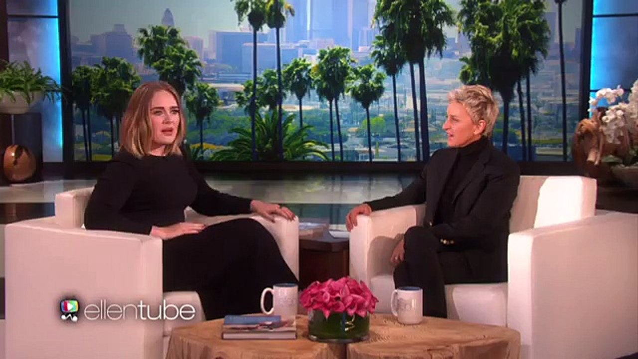 Adele Gets Candid with Ellen