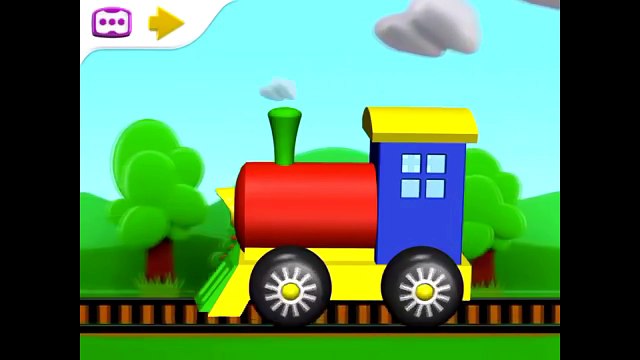 Çizgi film Tren (Build and Play Train) Конструктор паровозик