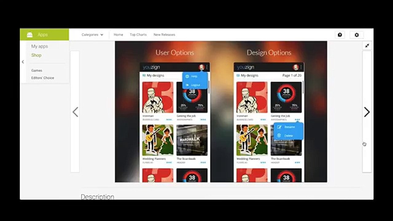 Youzign Mobile App