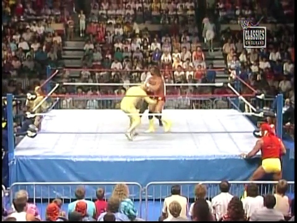 Randy Savage vs The Conquistador   SuperStars Aug 13th, 1988
