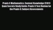 PDF Praxis II Mathematics: Content Knowledge (5161) Exam Secrets Study Guide: Praxis II Test