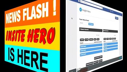 Insight Hero News Flash | Insight Hero Discount | Insight Hero Hangouts| Insight Hero Bonuses|