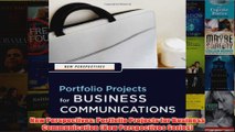Download PDF  New Perspectives Portfolio Projects for Business Communication New Perspectives Series FULL FREE
