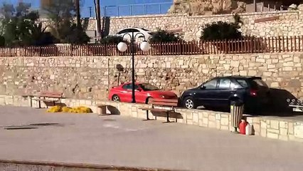 HERSONISSOS PORT  THE SUN IS BURNING 24  NOVEMBER 2015  GREECE