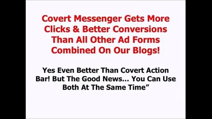 Covert Messenger Plugin