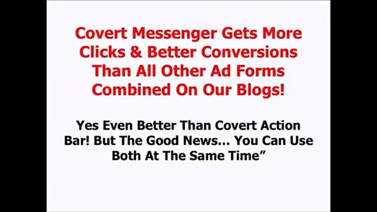 Covert Messenger Plugin