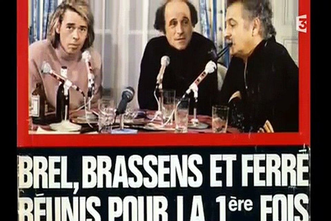 Brel, Brassens, Férré - 6 janvier 1969 ... Et, bien plus encore ...