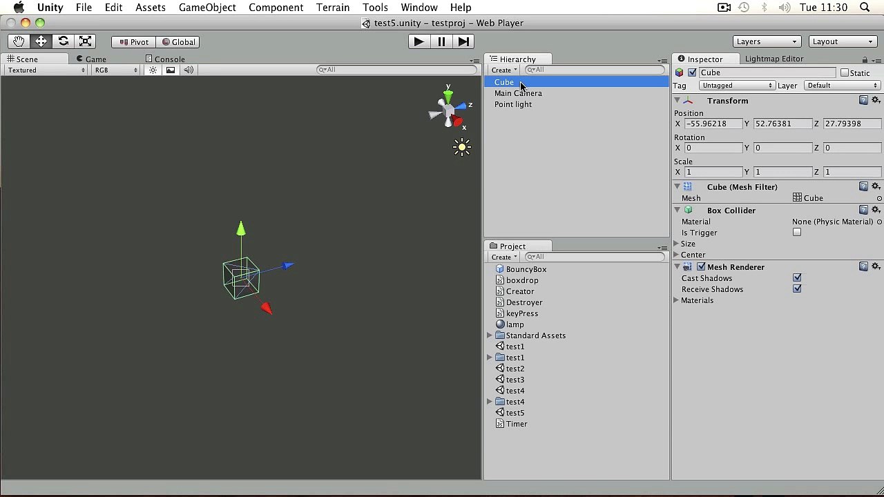 Unity3D- Beginner 07 - translate movement