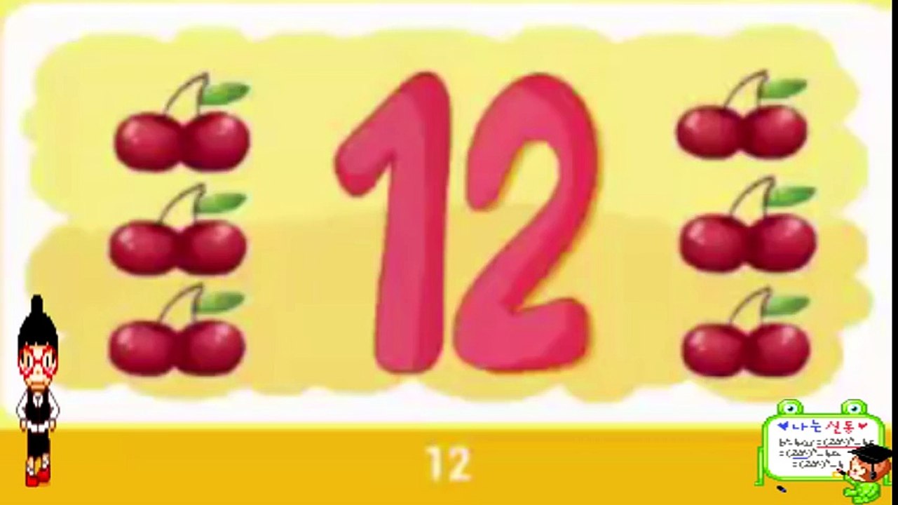 تعليم الاعداد للاطفال - من 1 - 20 - Learning nu...