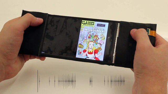ReFlex: Revolutionary flexible smartphone allows users to feel the buzz by bending their apps.