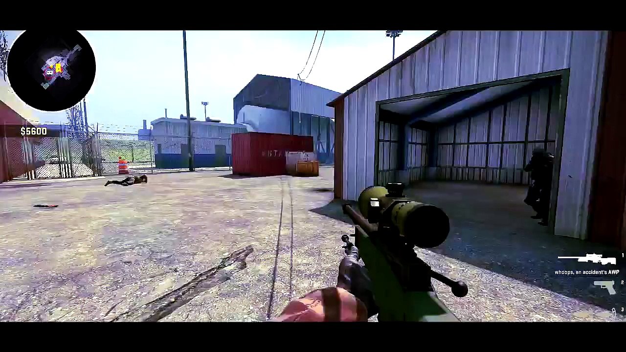 CS: GO Funny Moments & Fails! - AWP Trickshot, Mini's Grenades, and Knife Fails!