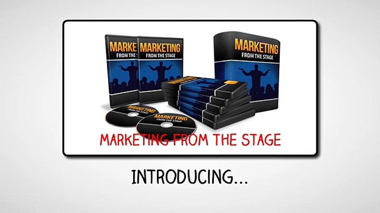 The Ultimate - Marketing From The Stage