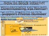 How to Block Internet Downloading via Norton Support Phone Number
