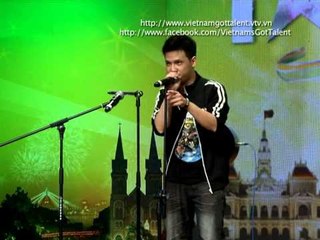 Vietnam's Got Talent 2012 - Vòng Loại Sân Khấu - Nguyễn Huy Toàn  Beatbox