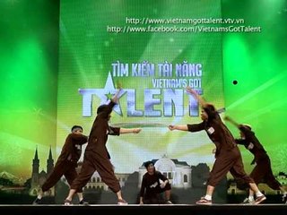 Vietnam's Got Talent 2012 - Vòng Loại Sân Khấu - Nhóm V - Hunter