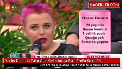 Yanlış Damada Talip Olan Gelin Adayı Esra Erol'u Şoke Etti