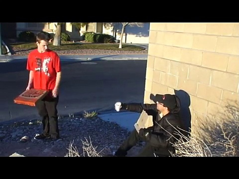 English Video Project - low quality - 'The Pizza Boy and The Rich Jerk'