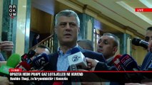 HASHIM THAÇI, zv/Kryeminister i Republikes se Kosoves - Deklarata per media nga Kuvendi