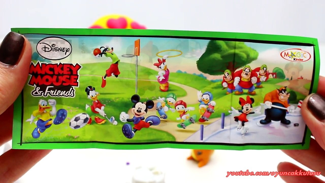 Minecraft Sürpriz Yumurtaları ve Minecraft Mini Figürler Kutu Açımı, Donald Duck Şirinler