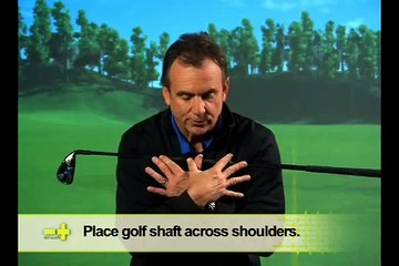 Golf Video Drill: Right Shoulder Down