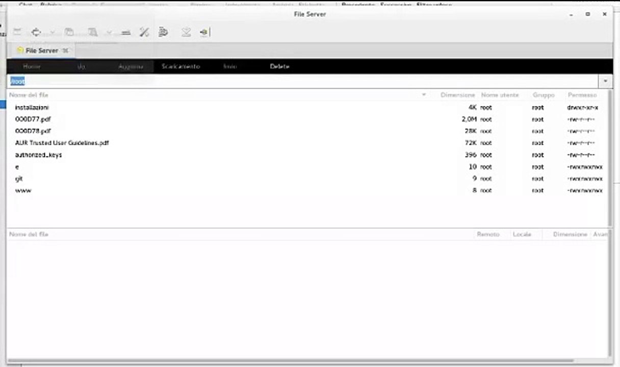 Remmina overwrite all Infobar