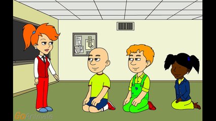 CAILLOU GO FAST AND GETS UNGROUNDED